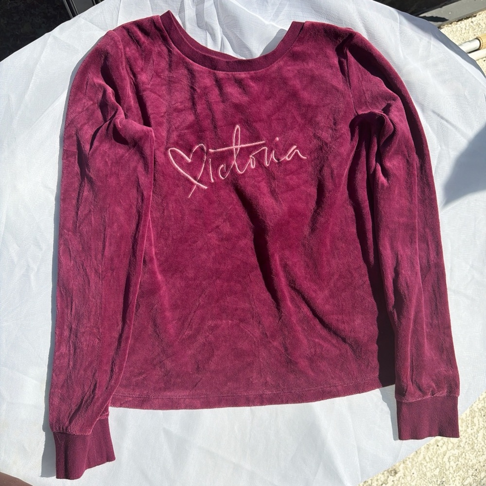 Victoria's Secret Deep Burgundy Top